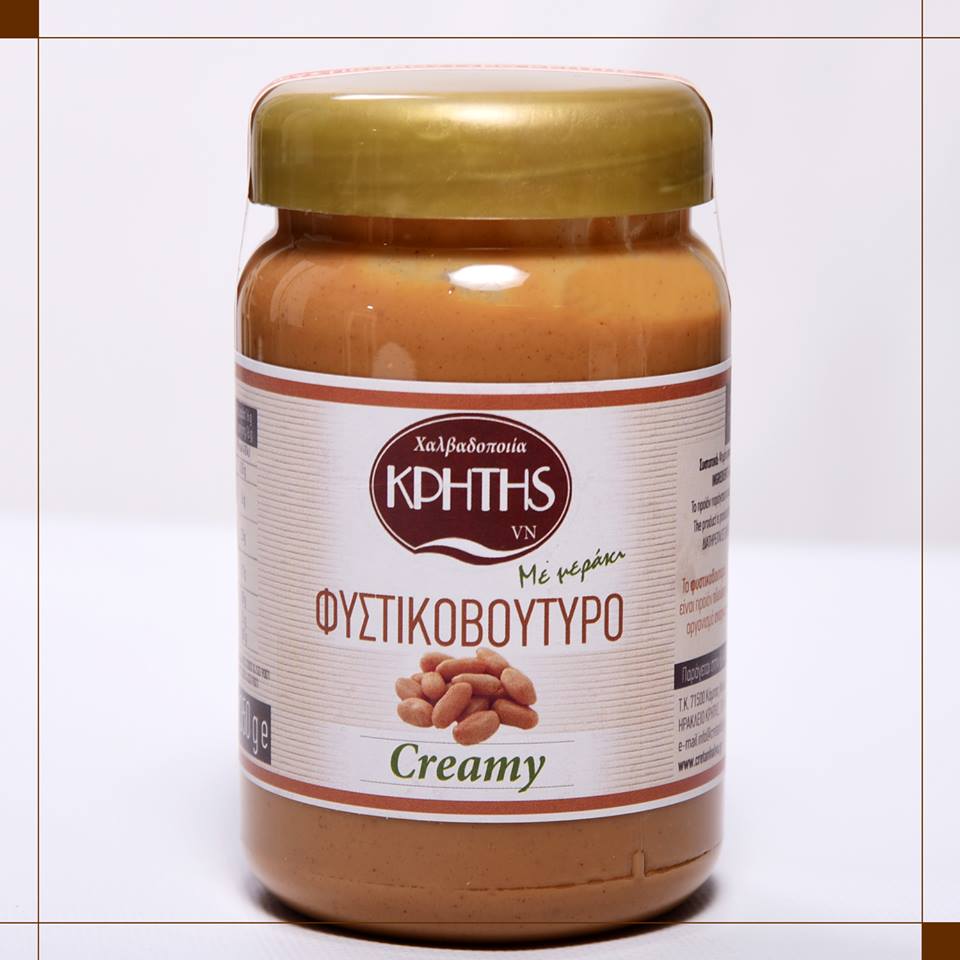 Φυστικοβούτυρο από τη Χαλβαδοποιία Κρήτης 350 g